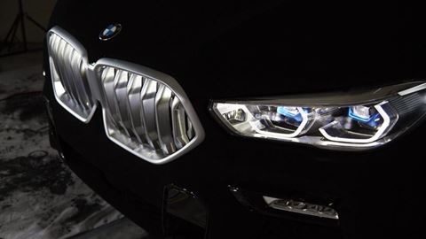 The BMW Vantablack X