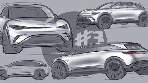 smart Unveils Design Details Official Name of its All Electric SUV Coup
