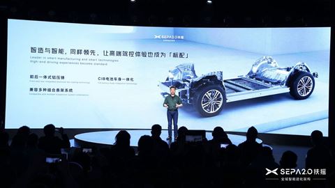XPENG Presents SEPA2 0 Its Next Generation Smart EV Platform
