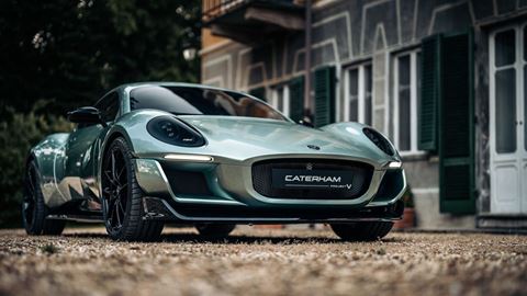 Caterham Unveils Project V an All Electric Coup Concept car