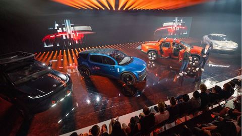 Fisker Showcases Future Vehicle Line up Including Alaska Electric Pickup Truck