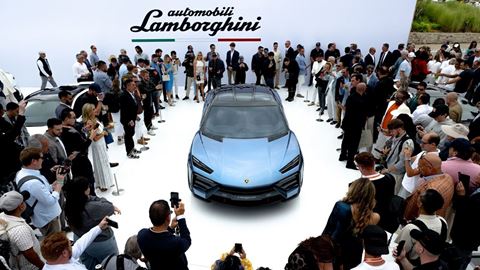 Lamborghini Unveils its First Pure Electric Fourth Model Concept the Lanzador
