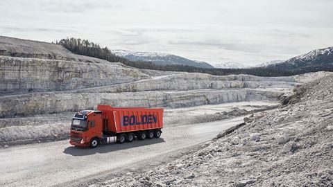 Volvo Group Announces Collaboration With Boliden