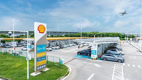 Shell Opens Largest EV Charging Station Globally in Shenzhen China