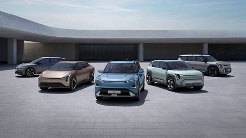 Kia Reveals Electric Compact SUV EV5