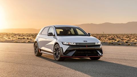 Hyundai s 2025 IONIQ 5 N Electrified Sports Vehicle Debuts at AutoMobility LA