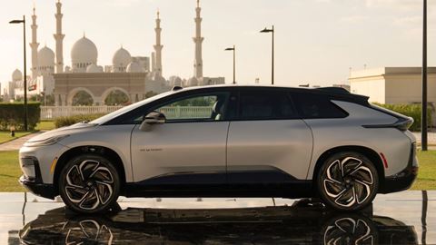 Faraday Future Announces Entry Into the Middle East Unveils FF 91 Futurist aiFalcon
