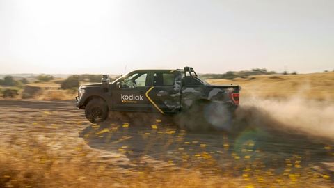 Kodiak Launches Autonomous Military Prototype Vehicle