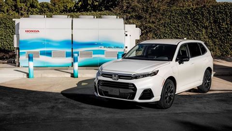 Honda Motor Holds World Premiere of All new Hydrogen Fuel Cell EV Production Model
