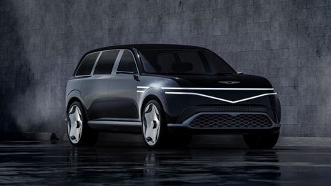 Genesis Launches All Electric Neolun Concept GV60 Magma Concept