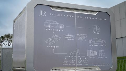 JLR Unveils Portable Battery Energy Storage System Using Second life PHEV Batteries