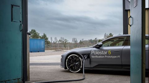 Polestar StoreDot Successfully Charge Polestar 5 Prototype From 10 80 in 10 Minutes