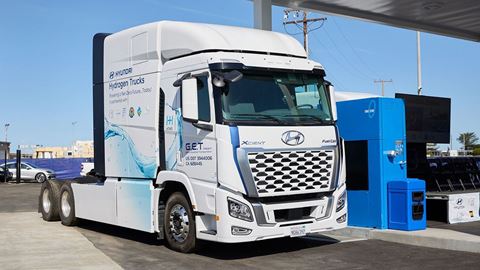 Hyundai Motor Launches US Hydrogen Fuel Freight Transportation Project