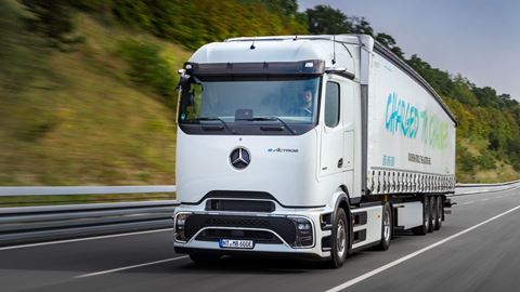 Mercedes Benz Trucks Sends eActros 600 on Test run