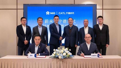 NIO and CATL Form Strategic Partnership on Battery Swapping