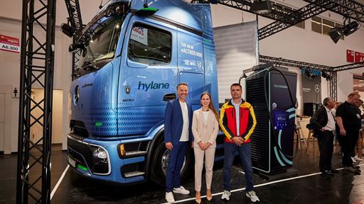 Daimler Truck DHL hylane Form Partnership for Fully Electric Trucks