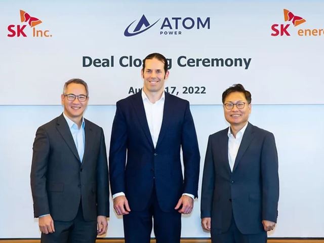 SK Invests in Atom Power