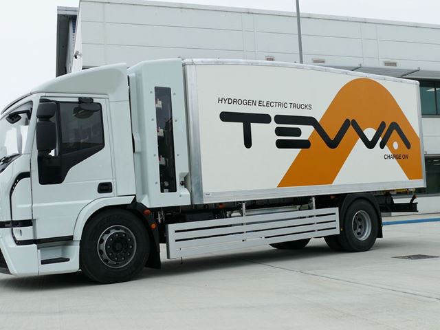 Tevva Launches 19-Tonne Hydrogen Electric Truck