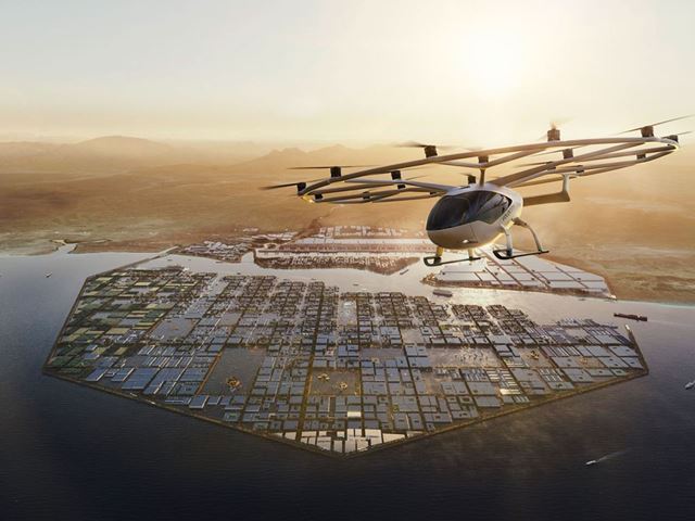 Volocopter Raises Additional USD 182 Million