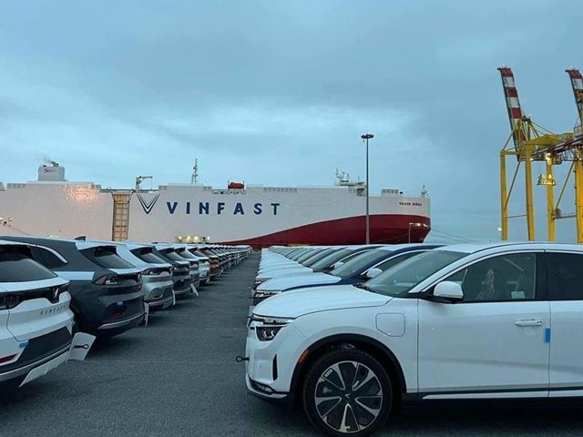 VinFast Exports First Batch OF Electric Vehicles to US Customers