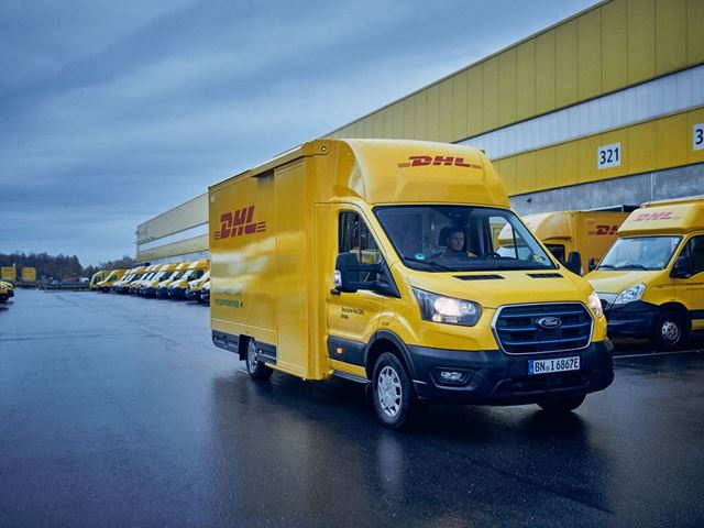 Ford Pro to Provide Deutsche Post DHL Group With Electric vans