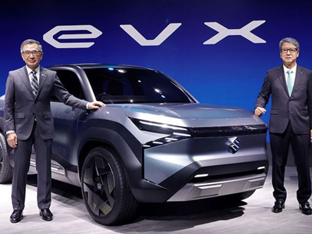 Suzuki Premieres EV Concept Model eVX