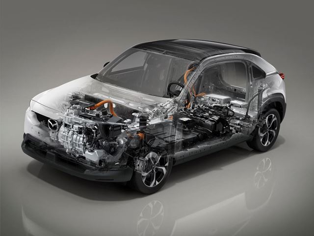 Mazda MX-30 e-Skyactiv R-EV Plug-in Hybrid Revealed