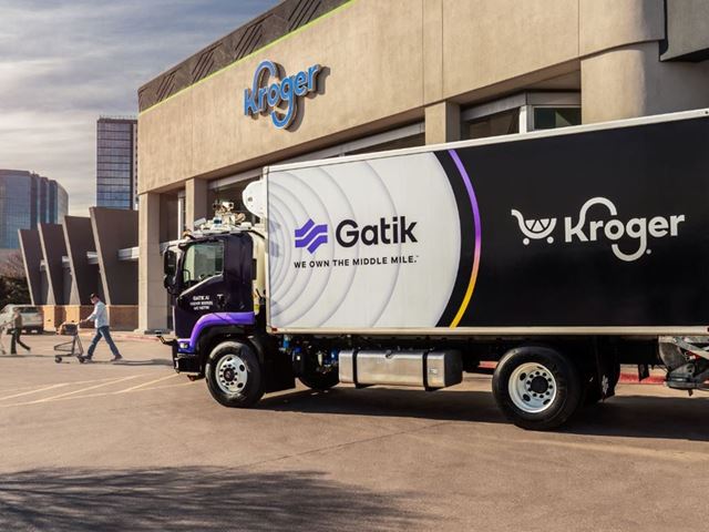 Gatik Announces Collaboration With US Grocer Kroger