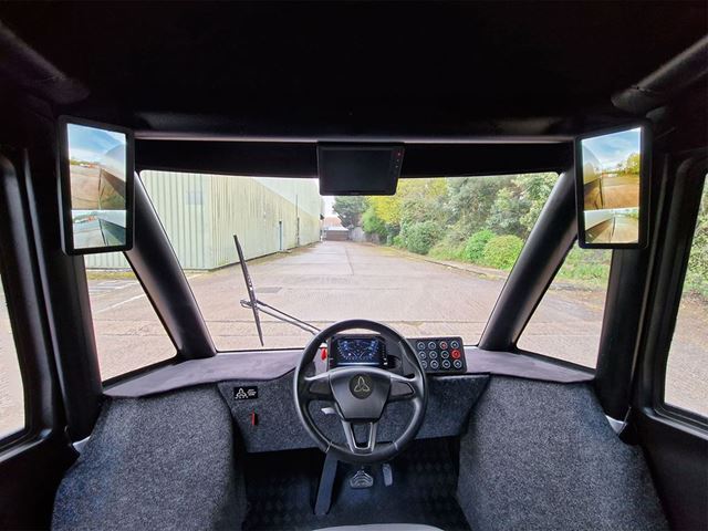 WEVC Reveals First Glimpse Inside its Prototype Electric Commercial Vehicle