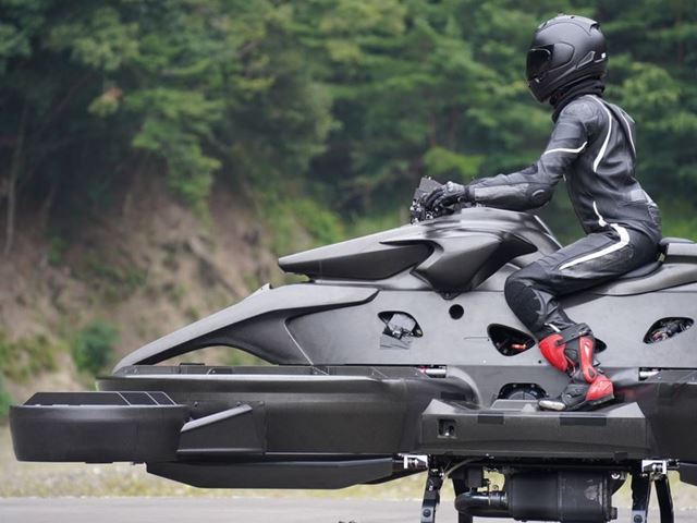 Hoverbikes Taiji Itoh Chairman of A L I Technologies