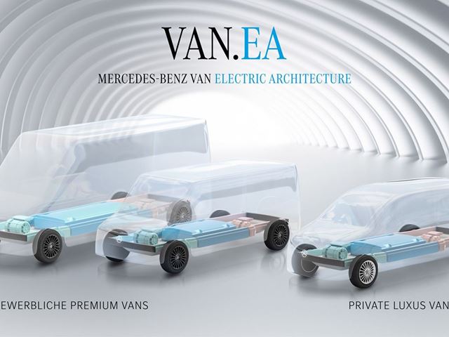 Mercedes Benz Reveals VAN EA New Scalable EV Architecture for its Trucks