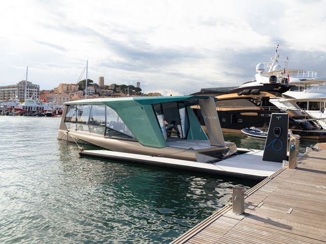BMW Boat Maker TYDE Present Battery Powered Marine Craft at Cannes Film Festival