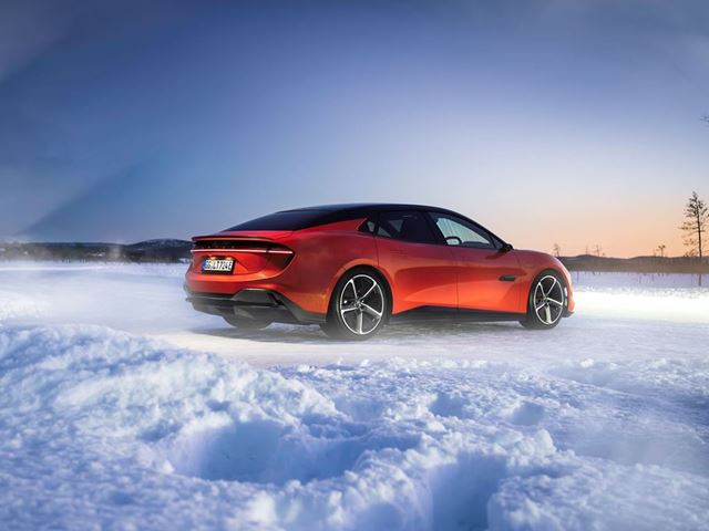 New All Electric GT the Lotus Emeya Completes Testing Inside the Arctic Circle