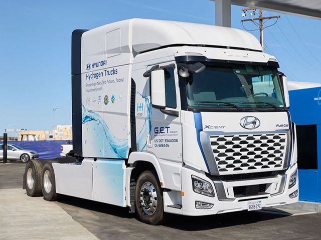 Hyundai Motor Launches US Hydrogen Fuel Freight Transportation Project