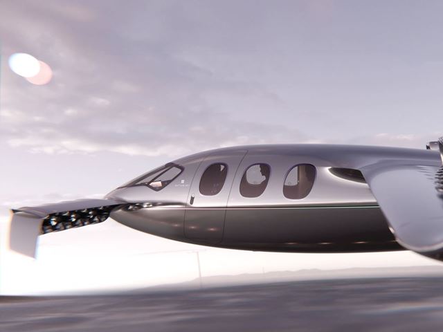 Hydrogen Powered Private Business Jet Unveiled by Sirius Aviation BMW Group Designworks