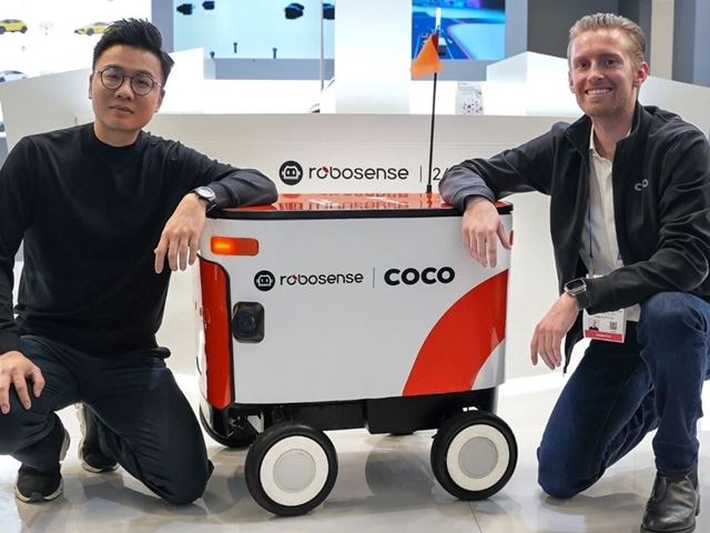 RoboSense Coco Robotics Announce Autonomous Last Mile Delivery Partnership