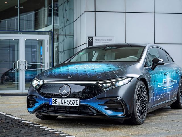 Mercedes Benz Begins Solid State Battery Road Tests