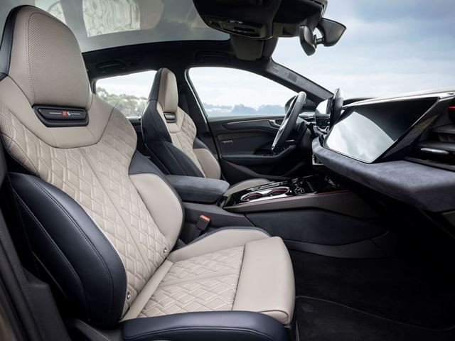 Audi Unveils Upgraded A6 Avant e tron at Milan Design Week 2025