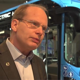 Interview with Håkan Agnevall President from Volvo Buses at the 67th IAA Commercial Vehicles