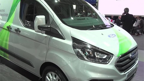 footage-of-the-booth-of-ford-at-the-67th-iaa-commercial-vehicles--hanover--germany