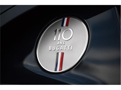Bugatti's chiron sport 110 ans Bugatti