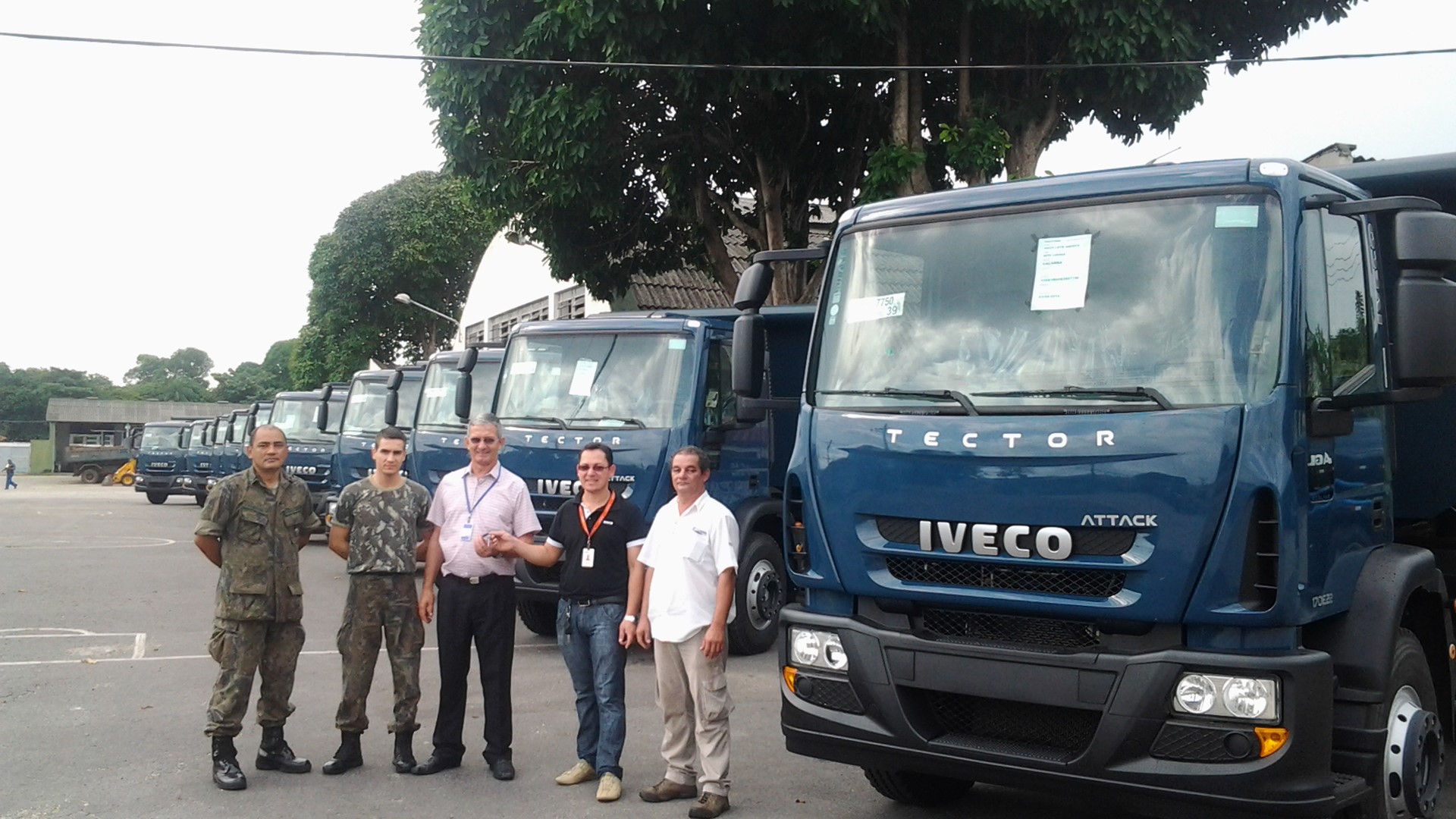 CNH Industrial brand Iveco supplies 10 Tector Attack vehicles to Brazil's Air Force