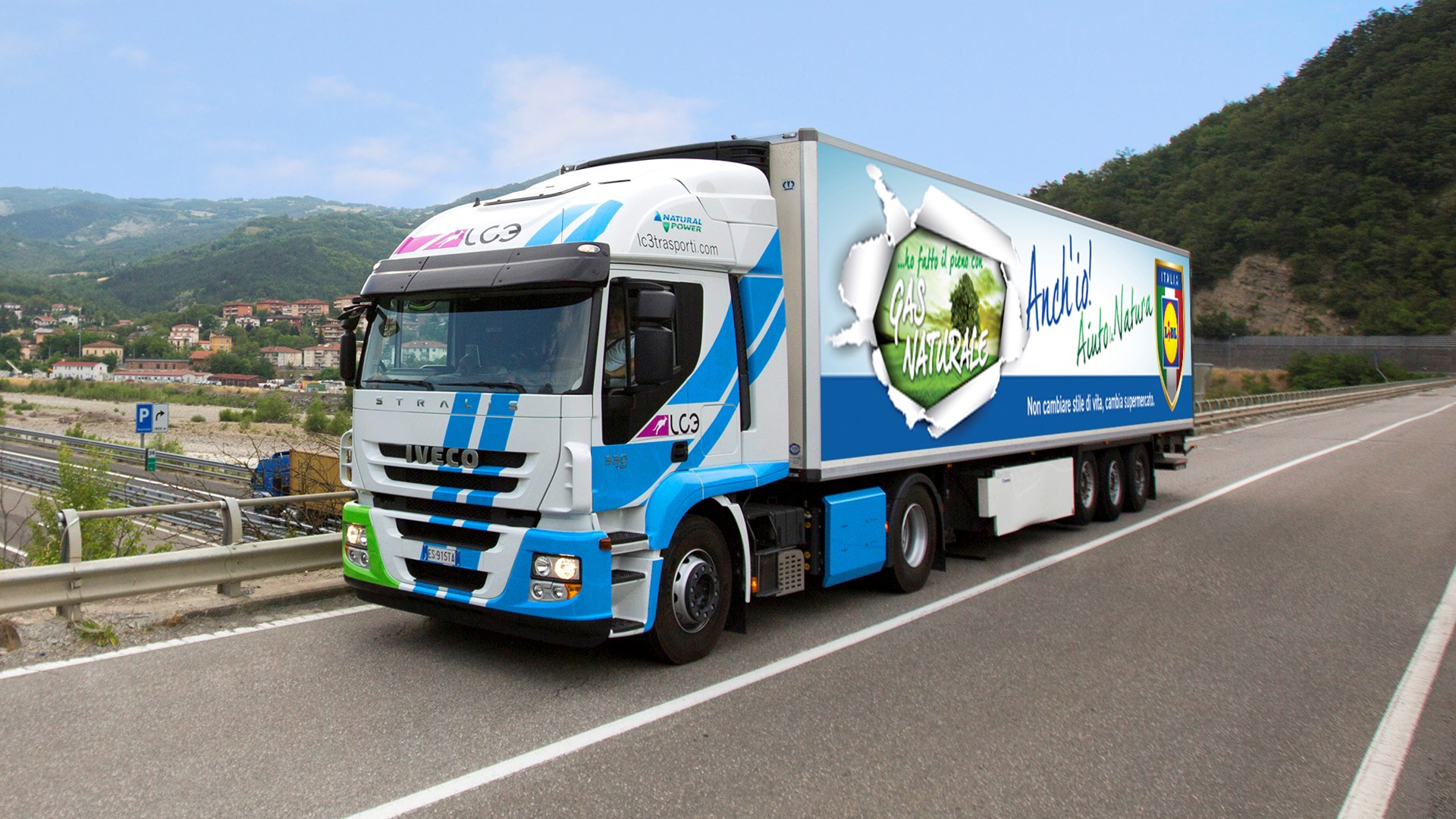 Iveco Stralis LC3 for supermarket chain Lidl in Italy