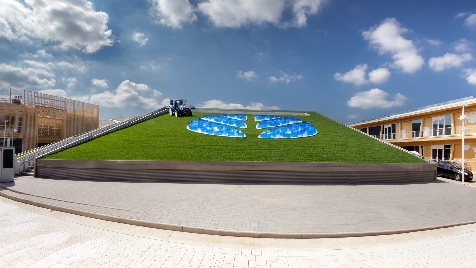 New Holland Sustainable Farm Pavilion at Expo