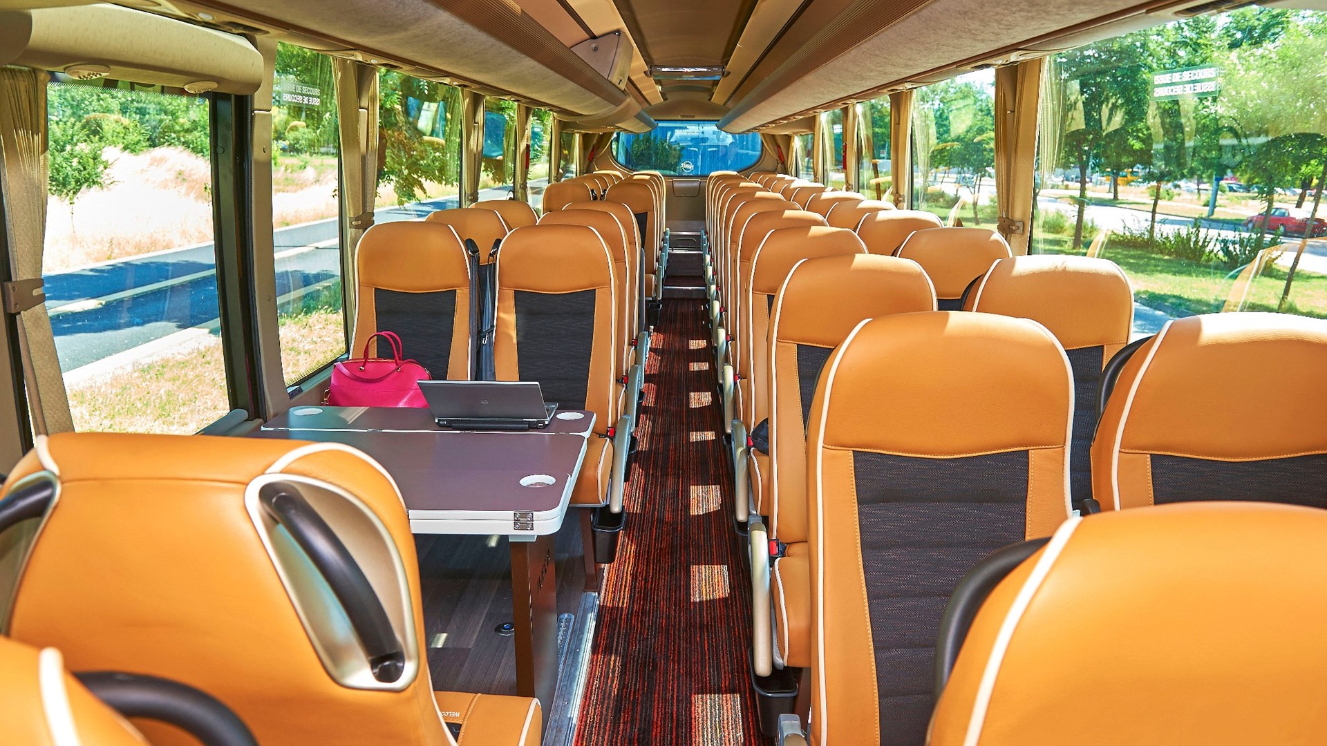 Interior of the Iveco Bus Magelys