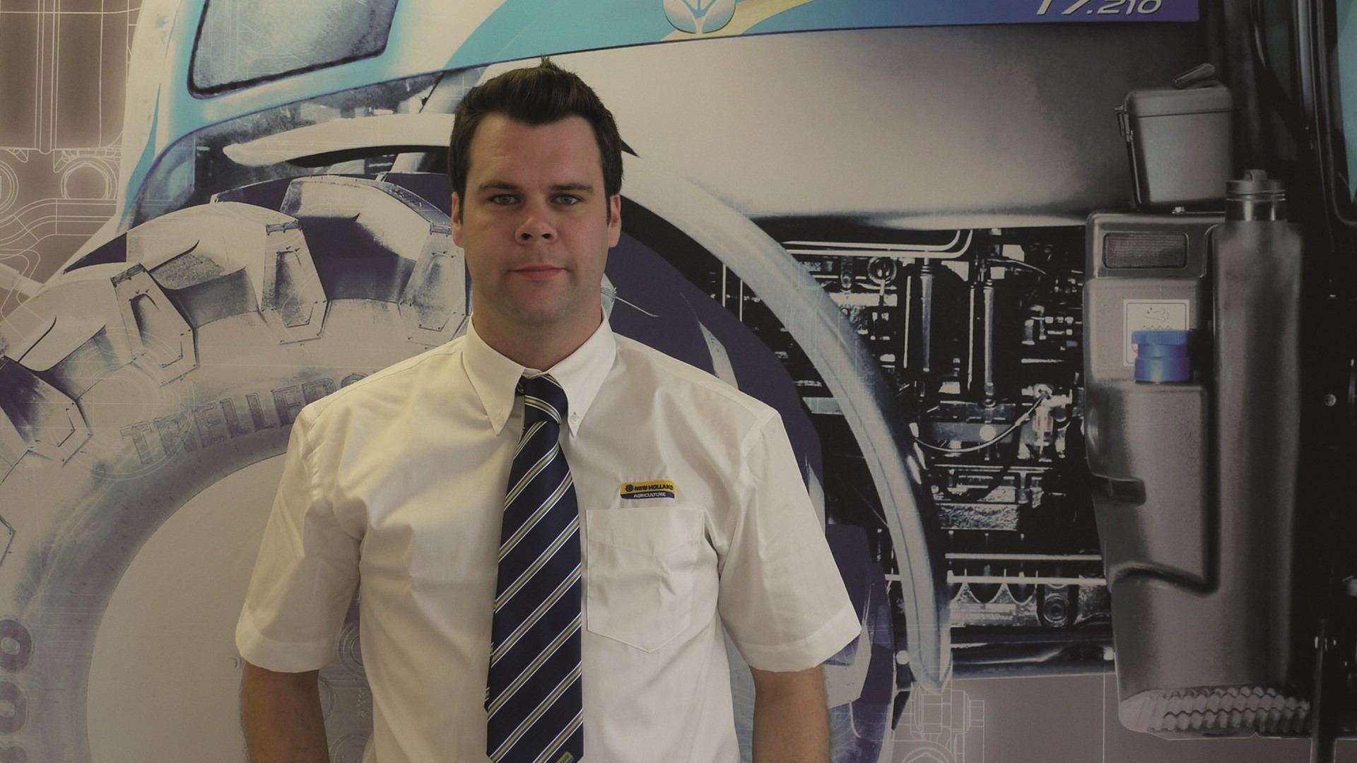 Liam Hayde, New Holland’s new area sales manager for the Republic of Ireland