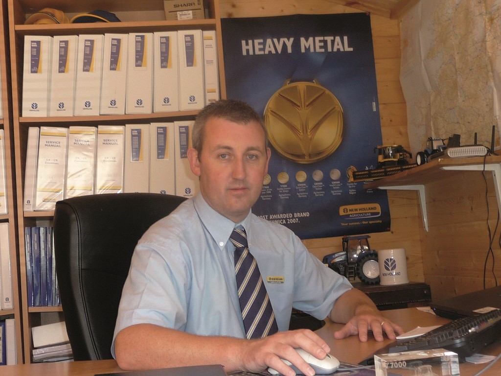 James Carroll New Holland's After Sales Manager for UK and Republic of Ireland