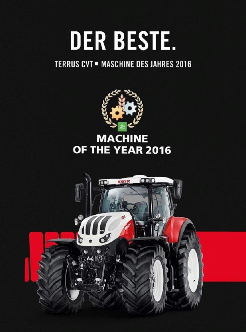 STEYR Terrus CVT is ‘Machine of the Year 2016’