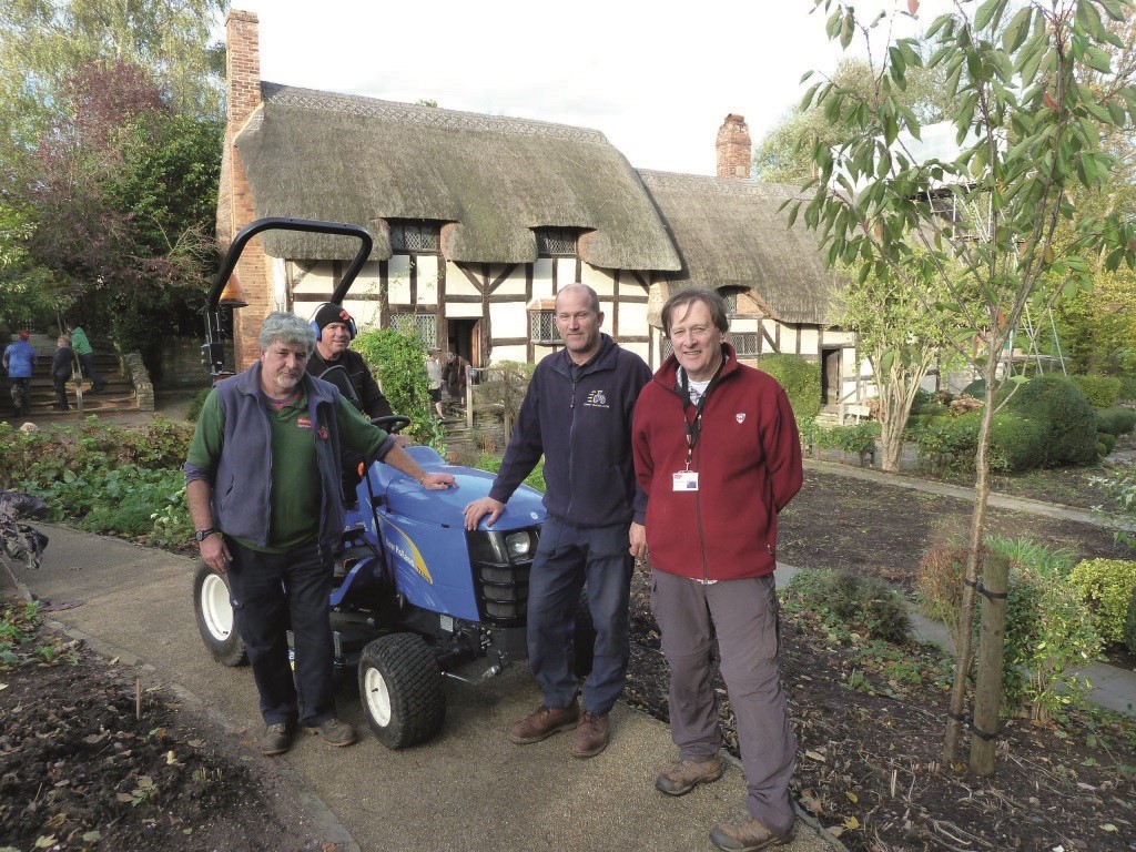New Holland multi-tasks role at the Shakespeare Birthplace Trust