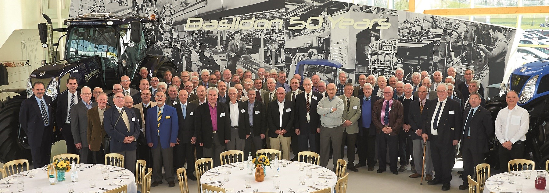 New Holland welcomes first Basildon factory workers for 50-year reunion